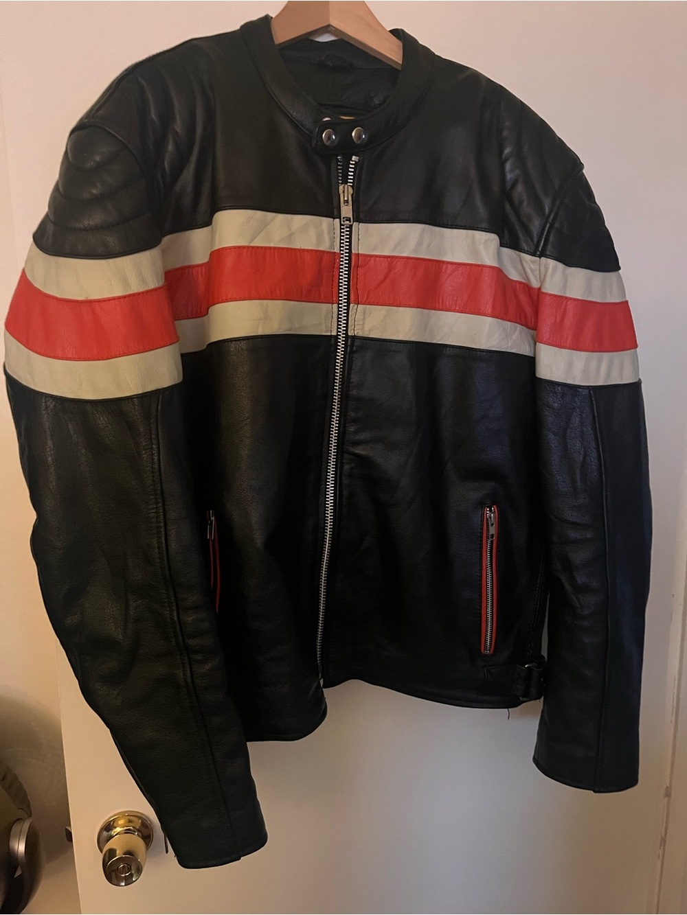 VINTAGE BULL FASTER Men's Motorcycle Jacket